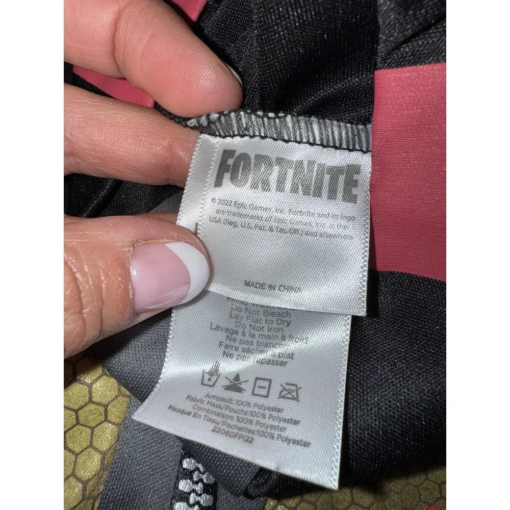 Fortnite‎ Drift Costume Boys Large 10/12Jumpsuit Halloween *No Mask*